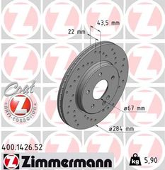 Zimmermann Δισκόπλακα - 400.1426.52