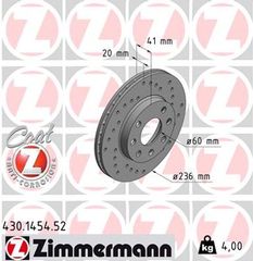 Zimmermann Δισκόπλακα - 430.1454.52