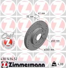 Zimmermann Δισκόπλακα - 430.1494.52