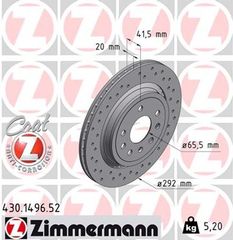 Zimmermann Δισκόπλακα - 430.1496.52