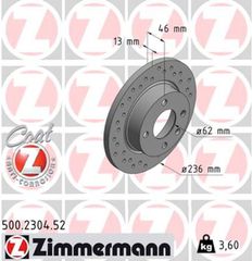 Zimmermann Δισκόπλακα - 500.2304.52