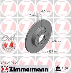 Zimmermann Δισκόπλακα - 430.2609.20