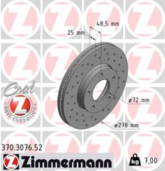 Zimmermann Δισκόπλακα - 370.3076.52