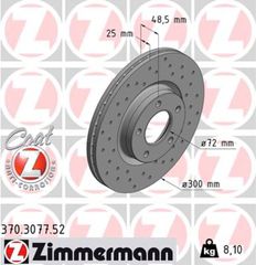 Zimmermann Δισκόπλακα - 370.3077.52