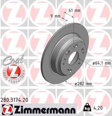 Zimmermann Δισκόπλακα - 280.3174.20