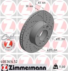 Zimmermann Δισκόπλακα - 400.3614.52
