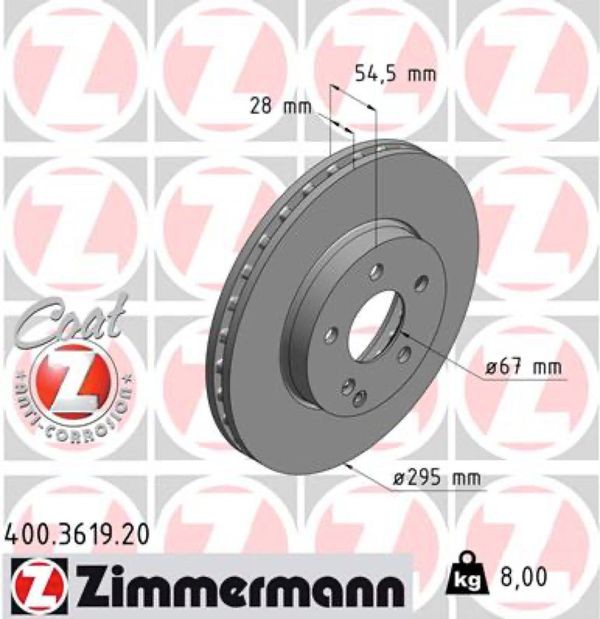 Zimmermann Δισκόπλακα - 400.3619.20