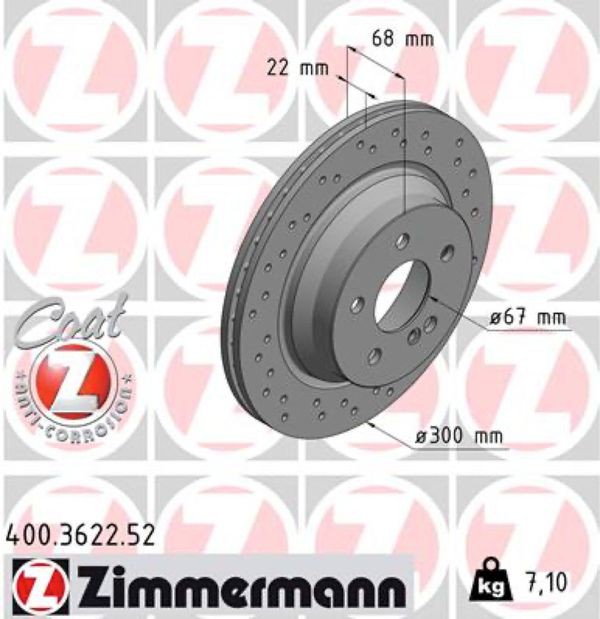 Zimmermann Δισκόπλακα - 400.3622.52