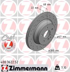 Zimmermann Δισκόπλακα - 400.3622.52