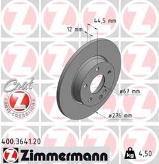 Zimmermann Δισκόπλακα - 400.3641.20