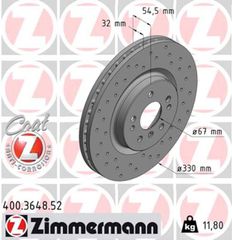 Zimmermann Δισκόπλακα - 400.3648.52