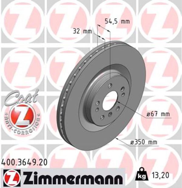 Zimmermann Δισκόπλακα - 400.3649.20