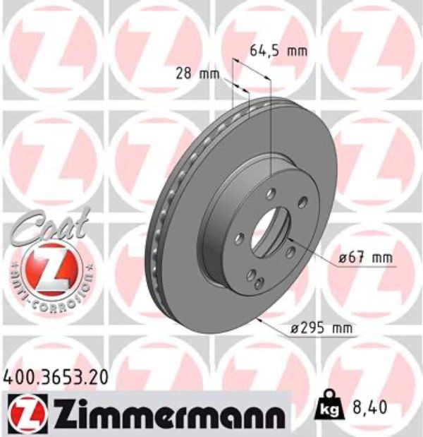 Zimmermann Δισκόπλακα - 400.3653.20