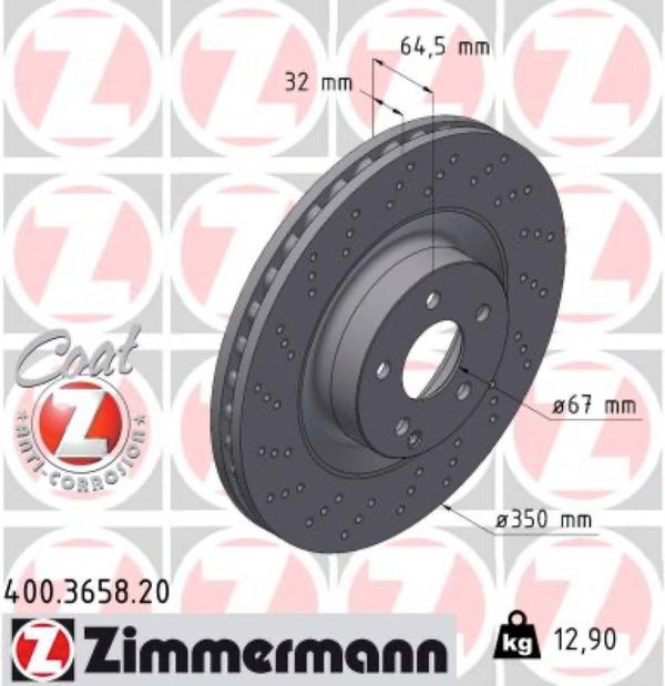 Zimmermann Δισκόπλακα - 400.3658.20
