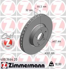 Zimmermann Δισκόπλακα - 400.3664.20
