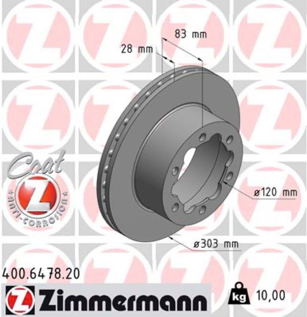 Zimmermann Δισκόπλακα - 400.6478.20
