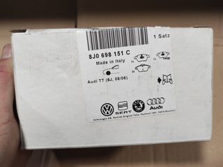 8J0698151C ΓΝΗΣΙΑ ΤΑΚΑΚΙΑ ΕΜΠΡΟΣ ΓΙΑ AUDI TT, A1-thumb-2