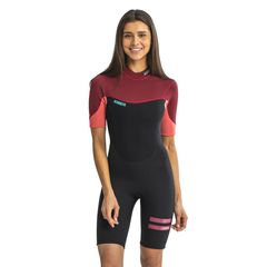 JOBE SOFIA 3/2MM SHORTY WETSUIT WOMEN ROSE PINK