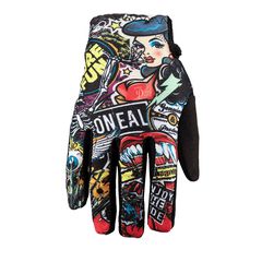 MX γάντια Oneal Matrix Crank Junior multicolor