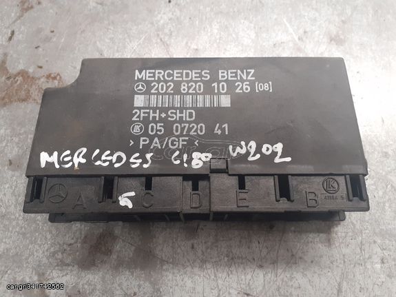 MERCEDES C CLASS W202 4D (C180)	1799cc 111920 - ΠΛΑΚΕΤΑ	(COMFORT MODULE)