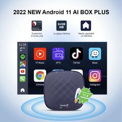 Carlinkit 2022 Ai Box Plus QCM6125 6+128GB