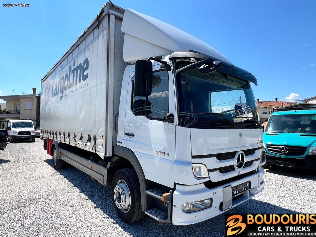 Καρότσα Κουρτίνα Mercedes-Benz 2014 ATEGO 1224 KLIMA ΚΟΥΡΤΙΝΑ ΜΕ ΠΑΡΑΠΕΤΙΑ