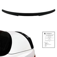 Αεροτομή Πορτ Παγκάζ Για Bmw 3 E92 05-11 M4 Look Lipspoiler Από Abs Πλαστικό Μάυρη Γυαλιστερή