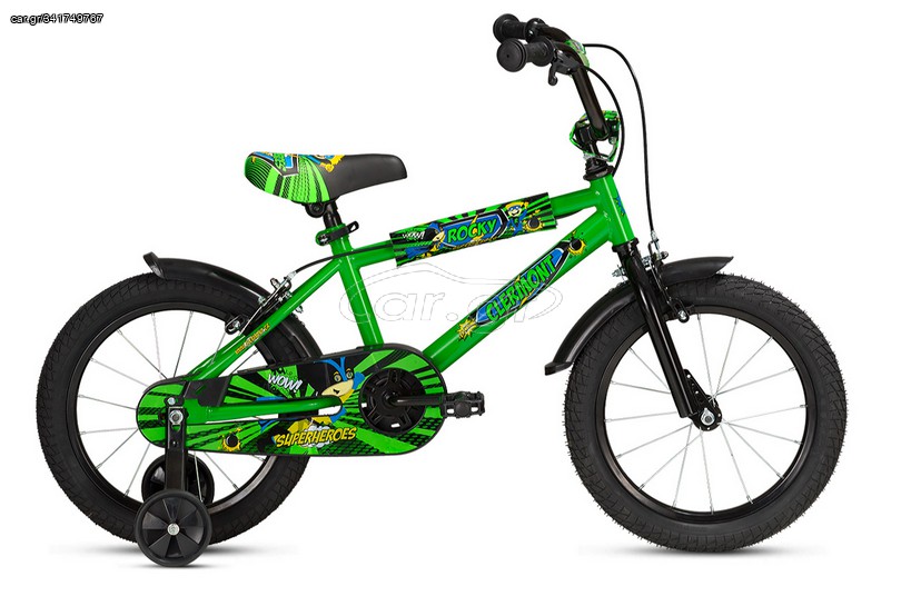 BMX Clermont 2024 JUNIOR ROCKY 14″ ΠΡΑΣΙΝΟ