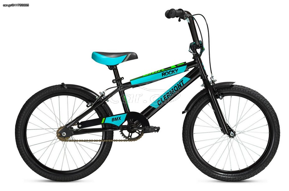 BMX Clermont 2024 JUNIOR ROCKY 18″ ΜΑΥΡΟ