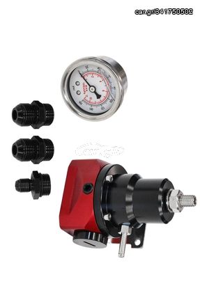Ρυθμιστής πίεσης Βενζίνης βελτιώσεις Ρυθμιστής πίεσης καυσίμου AN10 με μανόμετρο