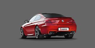 AKRAPOVIC BMW M6 F12-13 Original εξάτμιση τιτανίου ολόσωμη