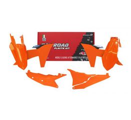 ΚΙΤ ΠΛΑΣΤΙΚΩΝ KTM EXC 150/250/300 EXC-F 250/350/450 2024  ΠΟΡΤΟΚΑΛΙ | RACETECH