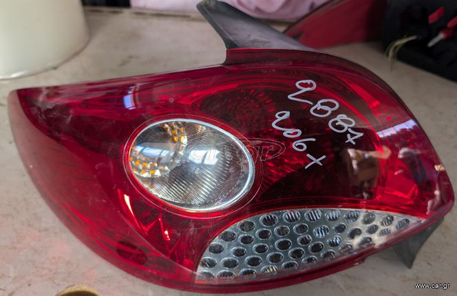 ΦΑΝΑΡΙ ΠΙΣΩ ΑΡΙΣΤΕΡΑ PEUGEOT 206+ PLUS T31 2009-2014 20120130RH, A147, 9685618180, 11-8057R