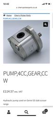 Pump,4cc,Gear,cww
