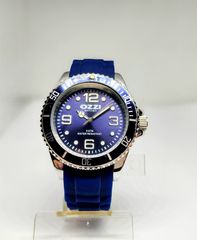 OZZI Steel Navy Blue Silicone Strap 5ΑΜ αδιάβροχο ρολόι Α9536 ΤΙΜΗ 95 ΕΥΡΩ