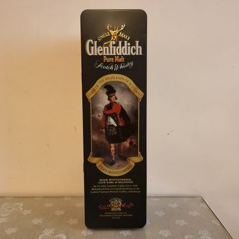 Μεταλλικο κουτι Glenfiddich, "Clan Montgomerie". Clans of the Highlands of Scotland. 