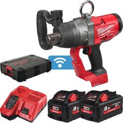 NEO!!ΜΠΟΥΛΟΥΝΟΚΛΕΙΔΟ 2 χ ΜΠΑΤΑΡΙΕΣ 18V/8Ah 1" ΡΟΠΗ 2400Nm!! MILWAUKEE M18 ONEFHIWF1-802X-thumb-15