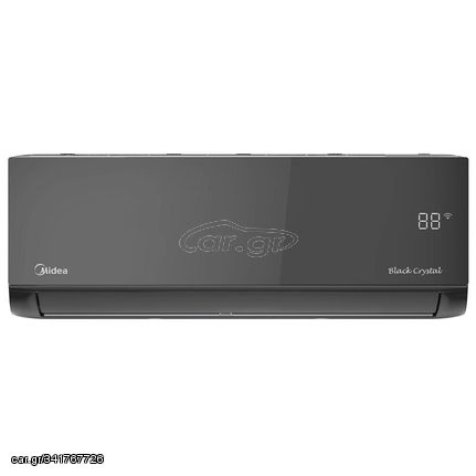 Midea Black Crystal AG16Black-09NXD6-I / 09NXD6-O Κλιματιστικό Inverter 9000 BTU A+++/A++ με Ιονιστή και WiFi