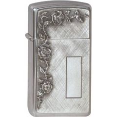 Zippo 1052 Slim Venetian Rose w/ Panel