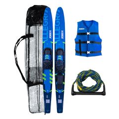 JOBE ALLEGRE COMBO WATERSKIS PACKAGE BLUE