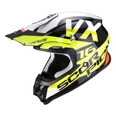 ΚΡΑΝΟΣ SCORPION VX 16 AIR X-TURN BLACK NEON YELLOW WHITE **5 ΧΡΟΝΙΑ ΕΓΓΥΗΣΗ**