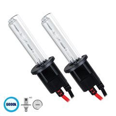 GloboStar® 84000 H1 ΣΕΤ 2 x Λάμπες Βασικού Φωτισμού Αυτοκινήτου & Μοτοσυκλέτας Xenon HID 70W 6400lm IP20 Ψυχρό Λευκό 6000K