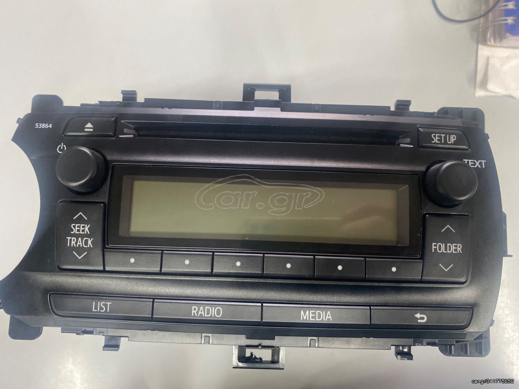 RADIO CD ΓΝΗΣΙΟ YARIS 2016