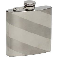 Hip Flask Φλασκί Ποτού Stripes (F3111) - 210ml