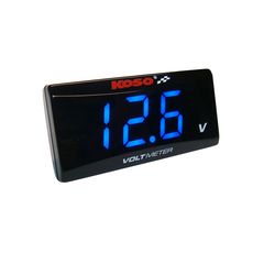 ΛΥΡΗΣ KOSO ΒΟΛΤΟΜΕΤΡΟ SUPER SLIM BLUE LIGHT, BA024B00
