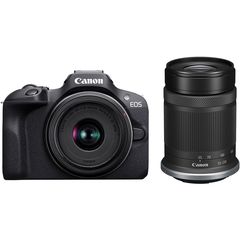Canon EOS R100 Black Kit With 18-45mm + 55-210mm + Επιπλέον Cashback 50€ έως 12 άτοκες δόσεις ή 24 δόσεις