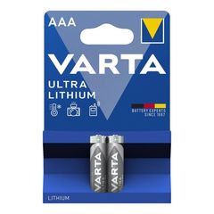 Varta Ultra Lithium AAA 2-Pack έως 12 άτοκες δόσεις ή 24 δόσεις