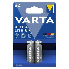 Varta Ultra Lithium AA 2-Pack έως 12 άτοκες δόσεις ή 24 δόσεις