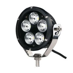 ΠΡΟΒΟΛΕΑΣ ΟΔΗΓΗΣΗΣ LED DRIVING ΜΑΥΡΟΣ 10-32V 50W 3500 lm 5 CREE LED ΣΤΡΟΓΓΥΛΟΣ 110 x 110 x 64 mm M-TECH