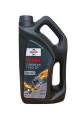 5W-30 SUPERSYN F ECO-DT TITAN 4L FUCHS   Γενικής χρήσης 5W-30 , επίσης καλύπτει Renault RN 0700 . Συνθετικό 5W-30 για κινητήρες βενζίνης  Diesel χωρίς DPF

ACEA A3 B4
API SL CF